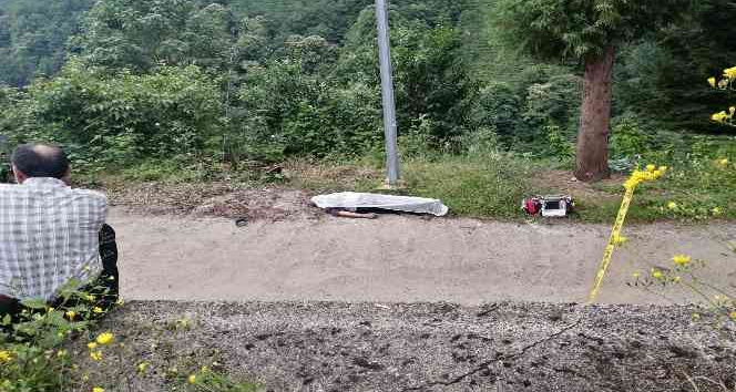 Rize'de elektrik direğinden düşen şahıs hayatını kaybetti